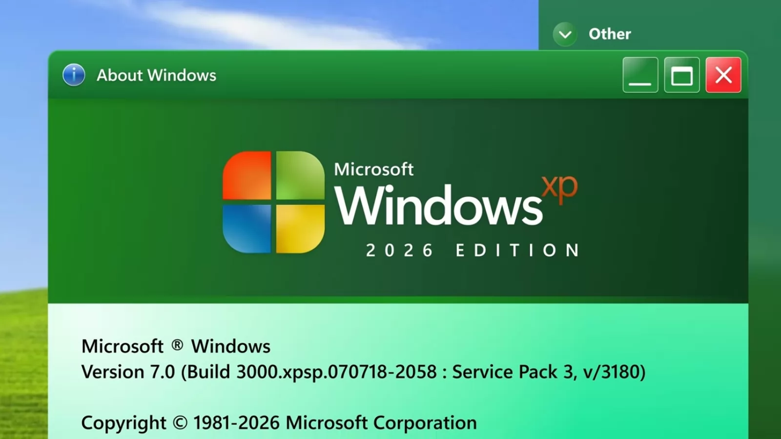 Cum ar arăta Windows XP în 2026? Un nou concept combină estetica retro cu funcționalități moderne (Video)