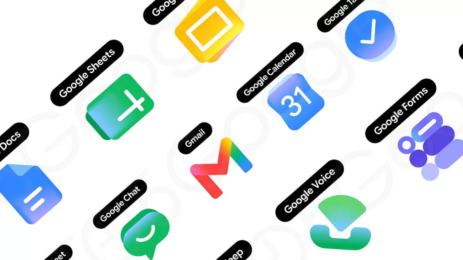 Google vrea să rezolve confuzia dintre aplicații cu un redesign complet al iconițelor; Iată cum arată!