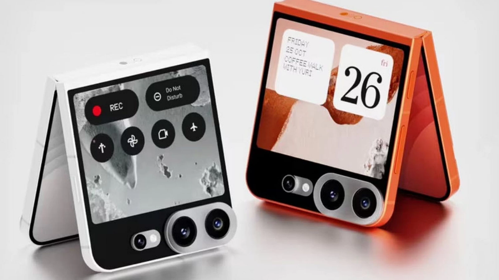 Dacă Nothing ar produce un telefon pliabil Flip CMF, iată cum ar arăta: CMF Flip 1