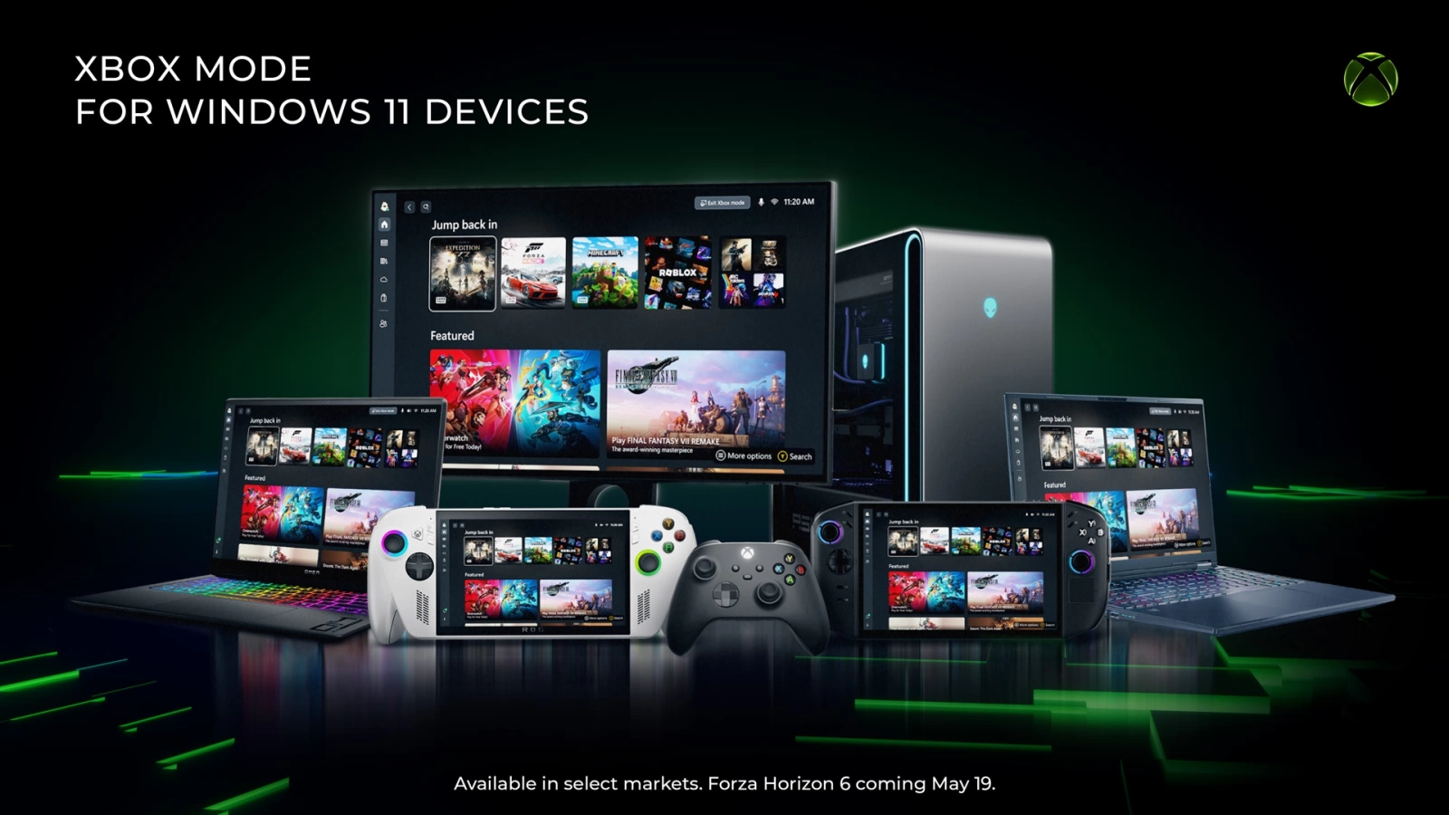 Windows 11 primește Xbox mode - interfață full-screen pentru gaming direct din sistem