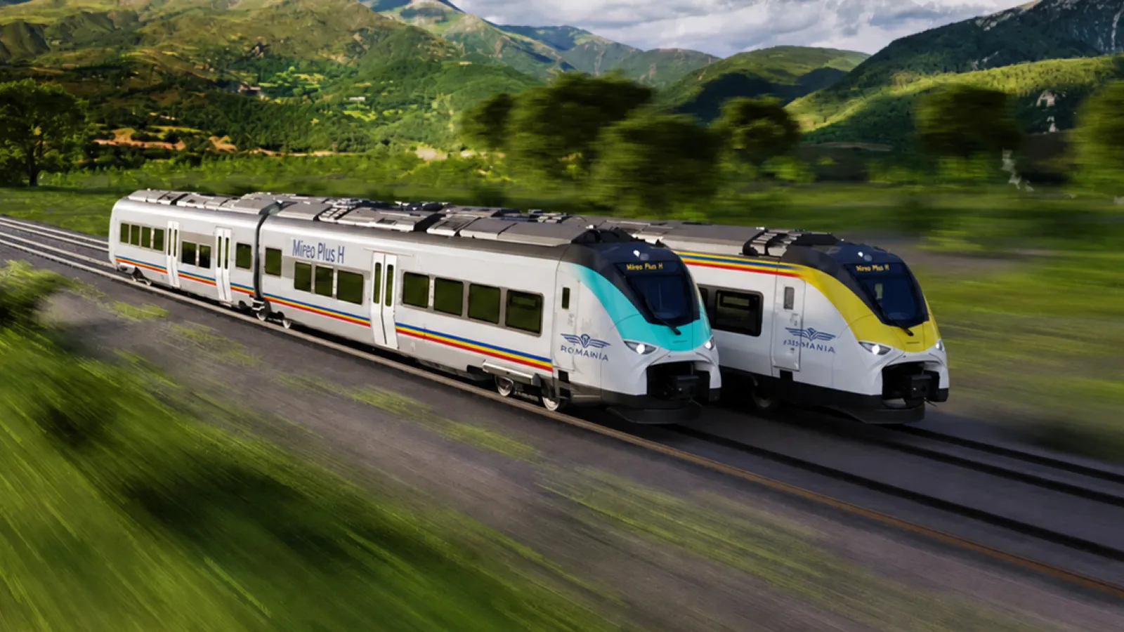 România intră în era transportului feroviar verde! Siemens va livra primele trenuri cu hidrogen din Europa de Est până în 2029
