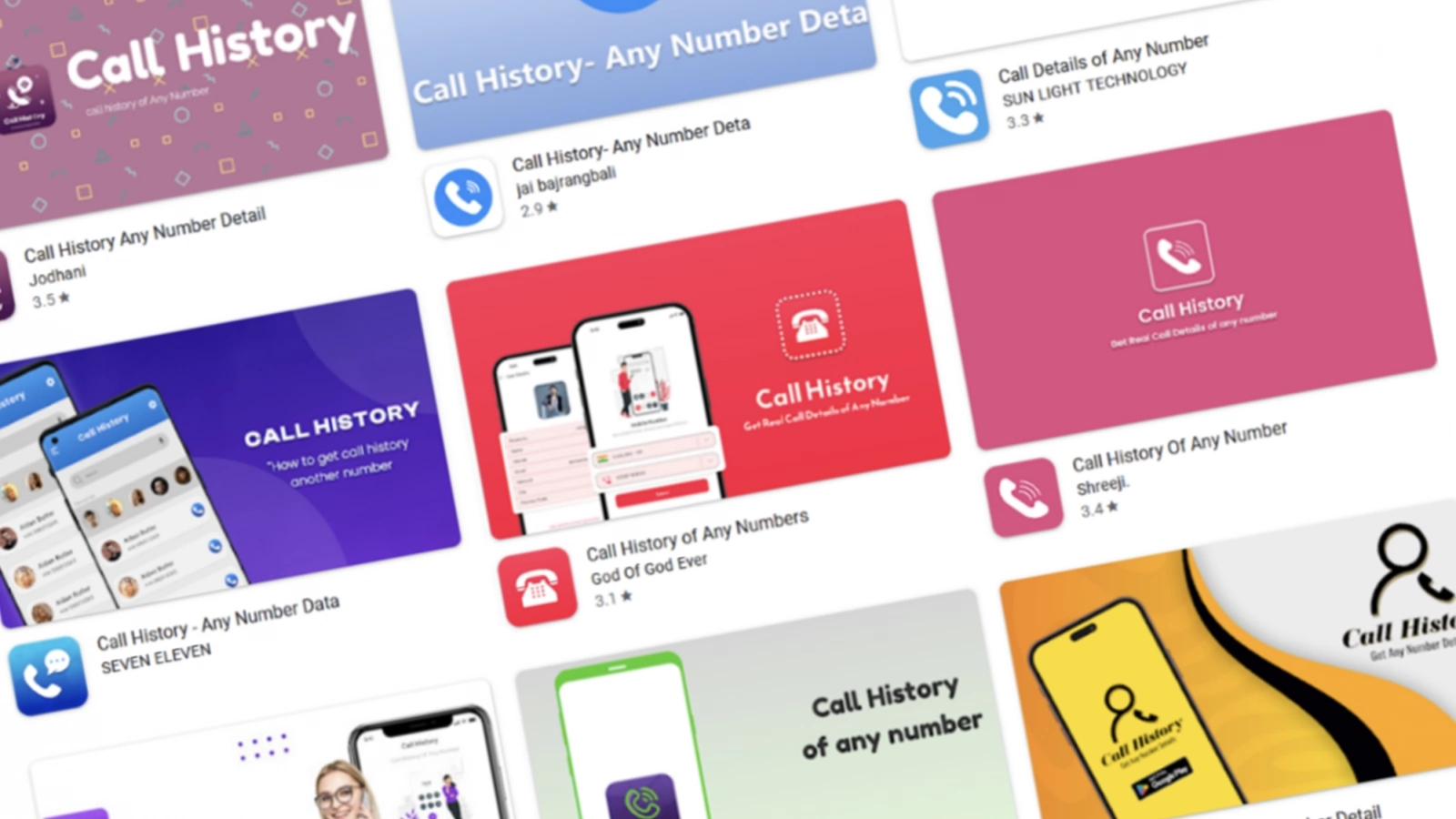 7 milioane de utilizatori Android păcăliţi de "aplicaţii pentru stalkeri" din Play Store; Promiteau istoric apeluri şi SMS-uri pentru orice număr