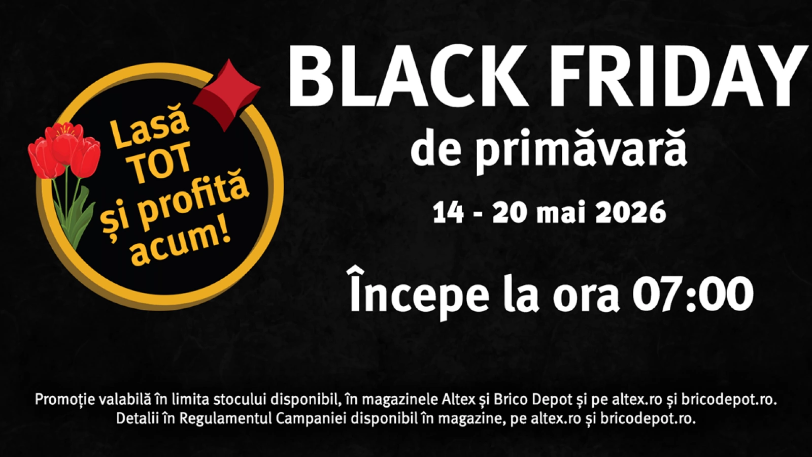 Altex intră în zona imobiliară de Black Friday de primăvară; 99 de apartamente și reduceri de până la 50% la electronice și electrocasnice