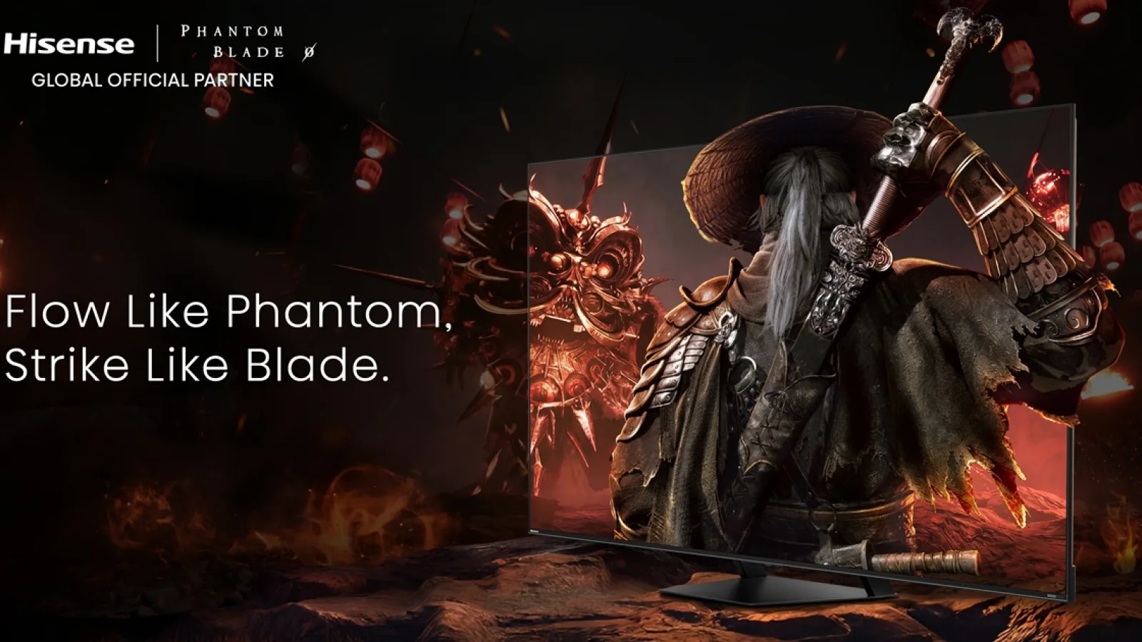 Hisense și Phantom Blade Zero își continuă colaborarea globală; Accentul rămâne pe televizoare și monitoare pentru gaming cinematic
