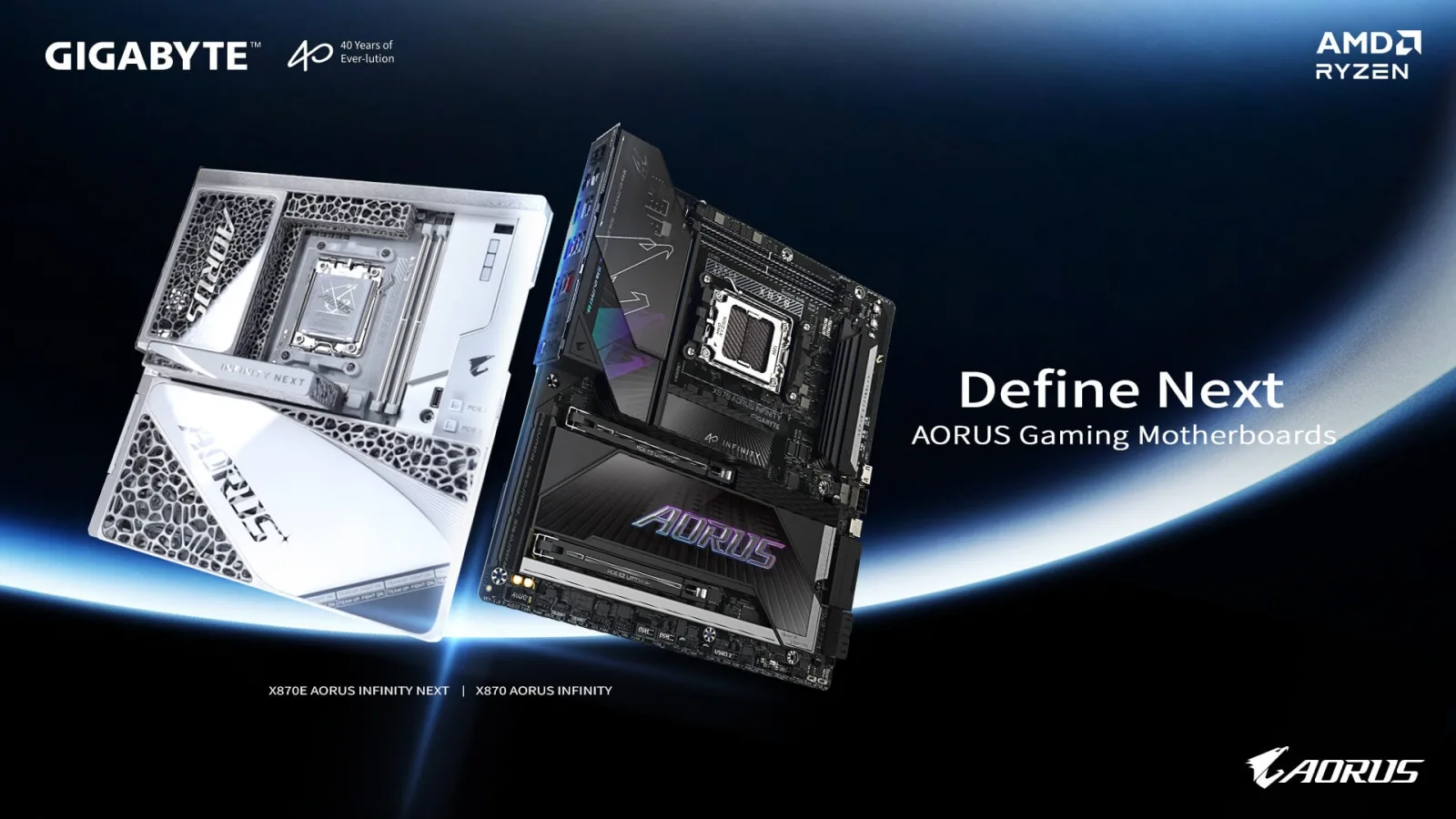 GIGABYTE lansează la Computex 2026 noile plăci de bază X870E și X870 AORUS INFINITY dedicate procesoarelor AMD Ryzen