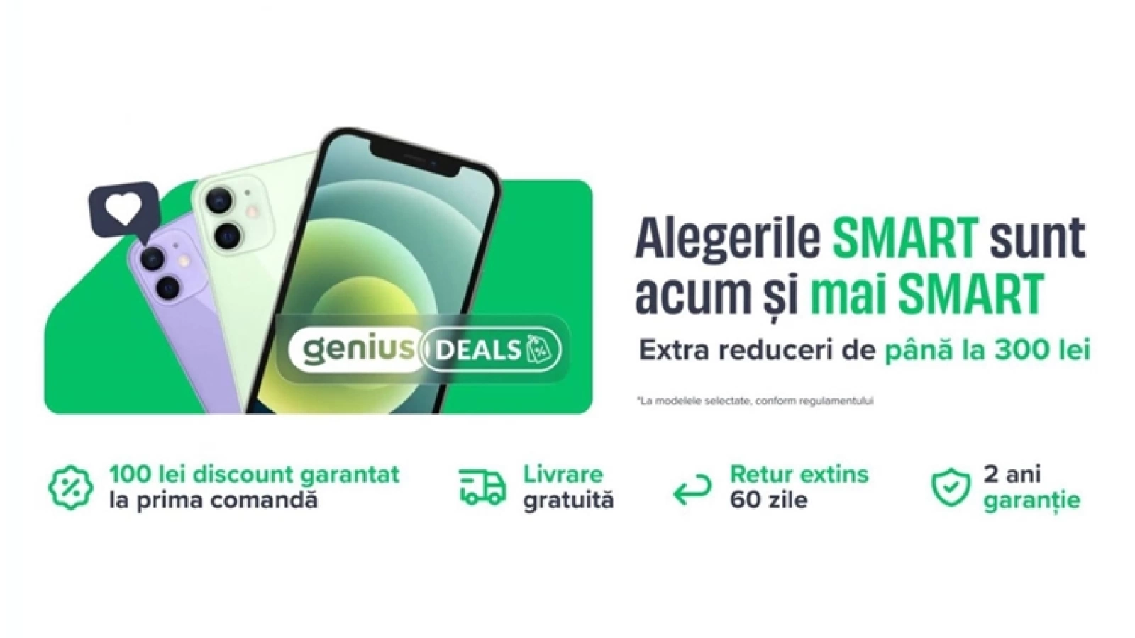 Flip şi eMAG Genius îţi dau reduceri de până la 300 de lei la telefoane premium recondiţionate