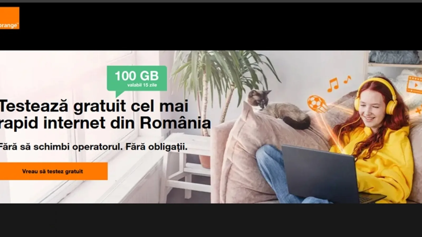 Orange îţi dă un eSIM cu 100 GB gratuit pentru a-i testa Internetul 5G+ timp de 15 zile