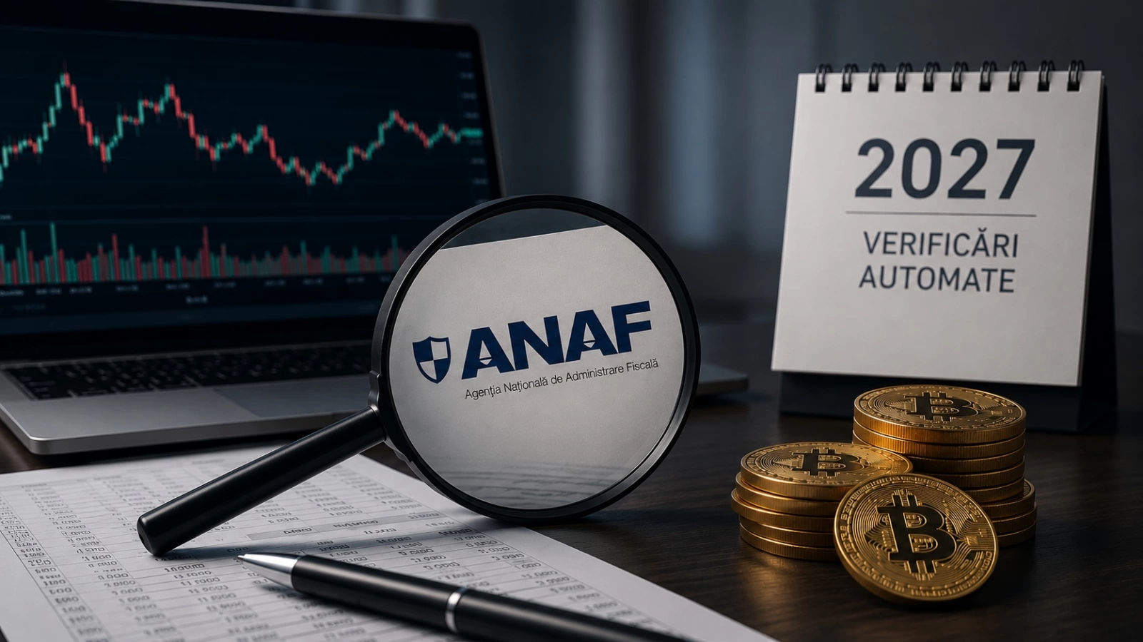 Crypto intră sub lupa ANAF - autoritatea pregătește verificări automate din 2027 (amenzi de până la 150.000 lei)