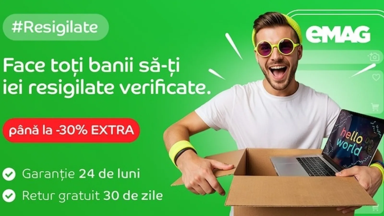 Top 10 smartwatch-uri descoperite în oferta de resigilate eMAG; Garmin, Samsung, Apple Watch și Pixel Watch se află pe listă
