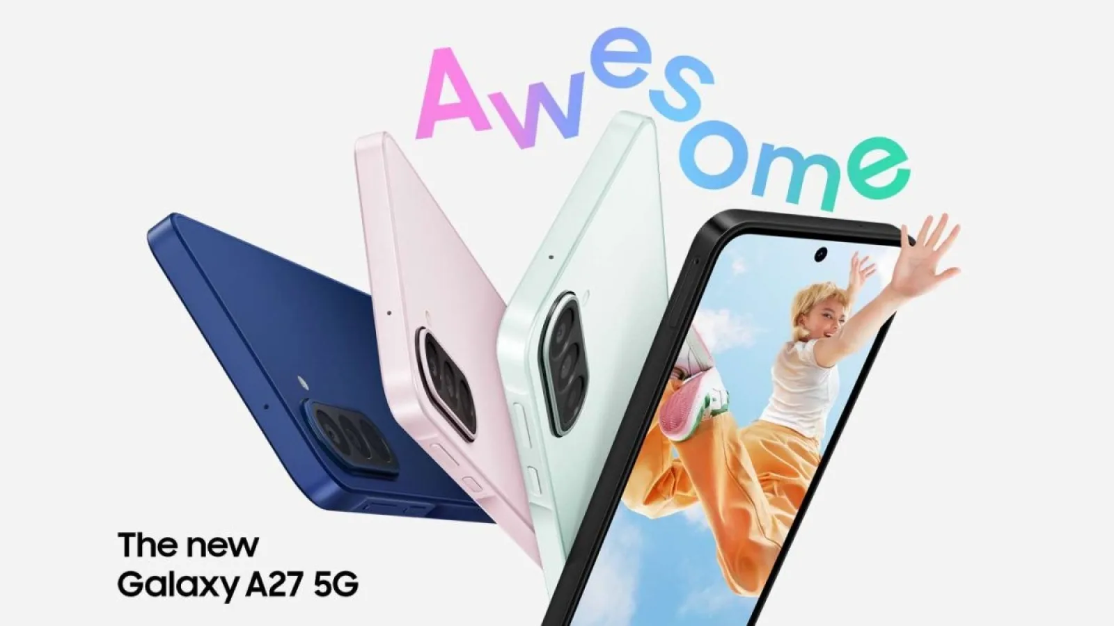 Samsung Galaxy A27 5G devine în sfârșit oficial: muchii mai înguste, CPU Snapdragon 6 Gen 3