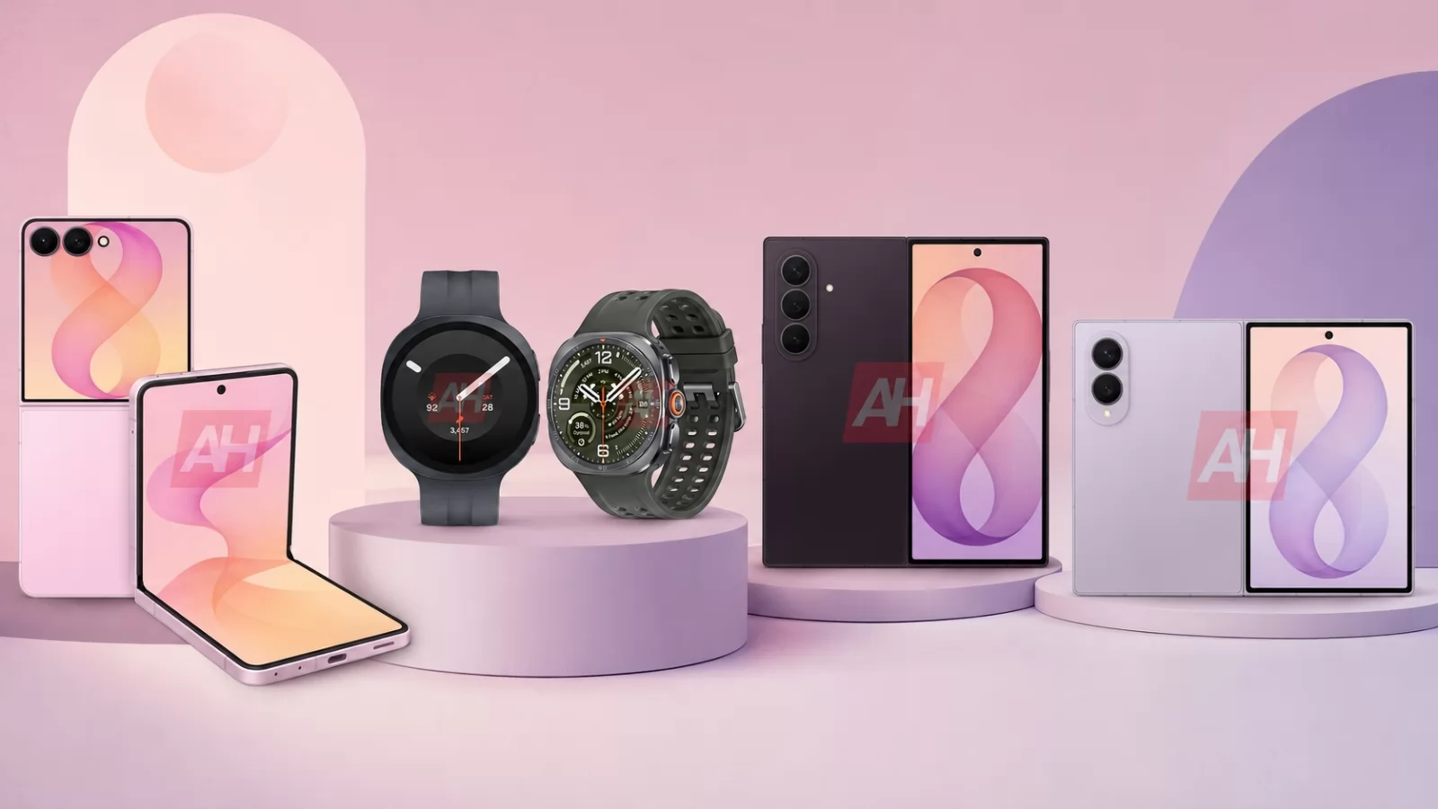 Mega leak-ul Samsung este aici! Imagini cu Fold8, Fold8 Ultra, Flip8 și ceasurile pregătite de lansarea din 22 iulie