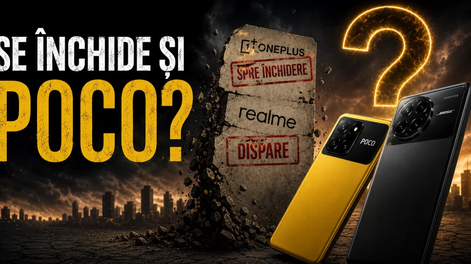 Se închide și POCO? Un zvonac de top cântă prohodul altor sub-branduri de telefoane