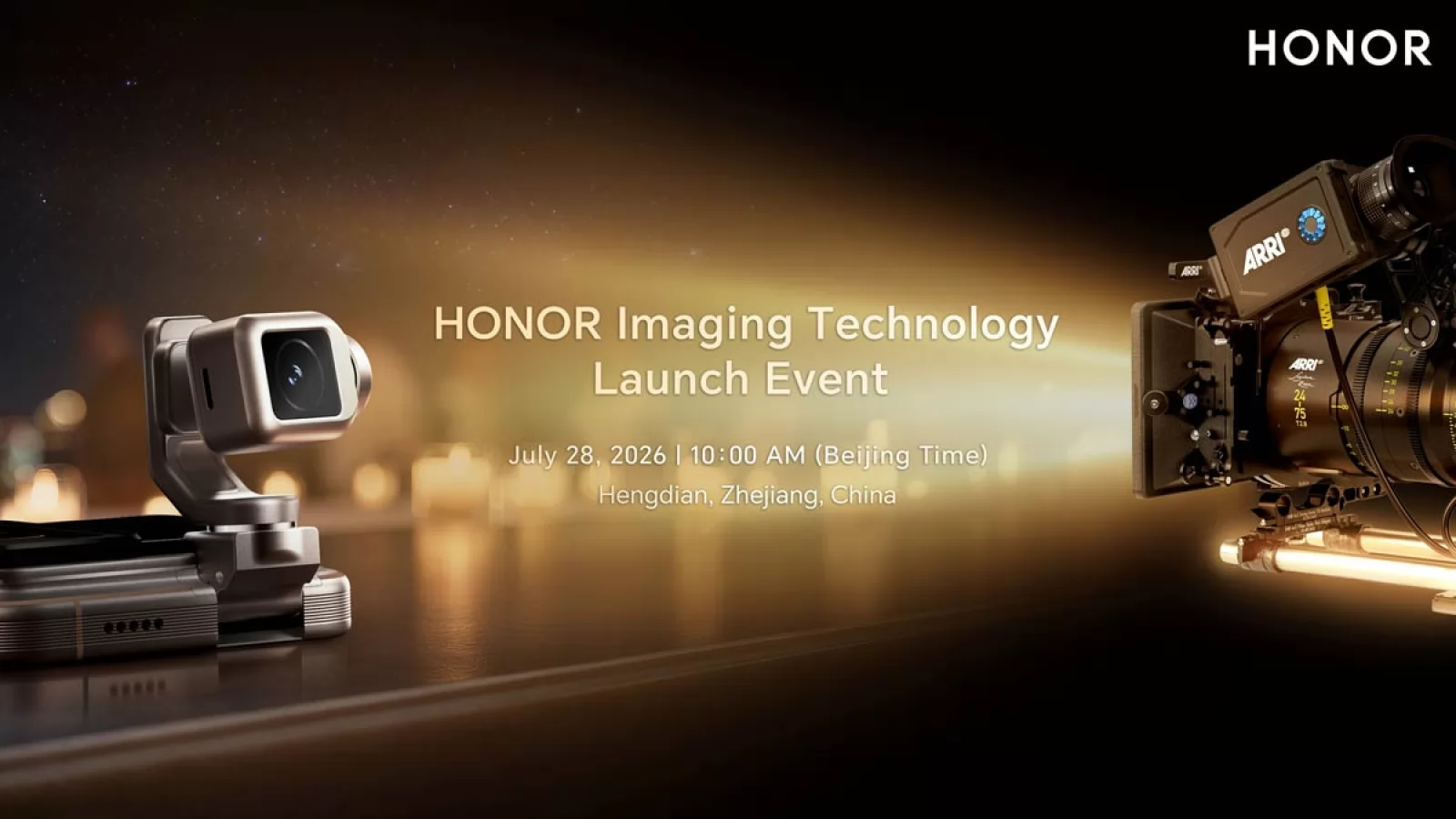 ROBOT PHONE își dezvăluie camera pe 28 iulie: HONOR promite funcții cinematografice cu tehnologie ARRI