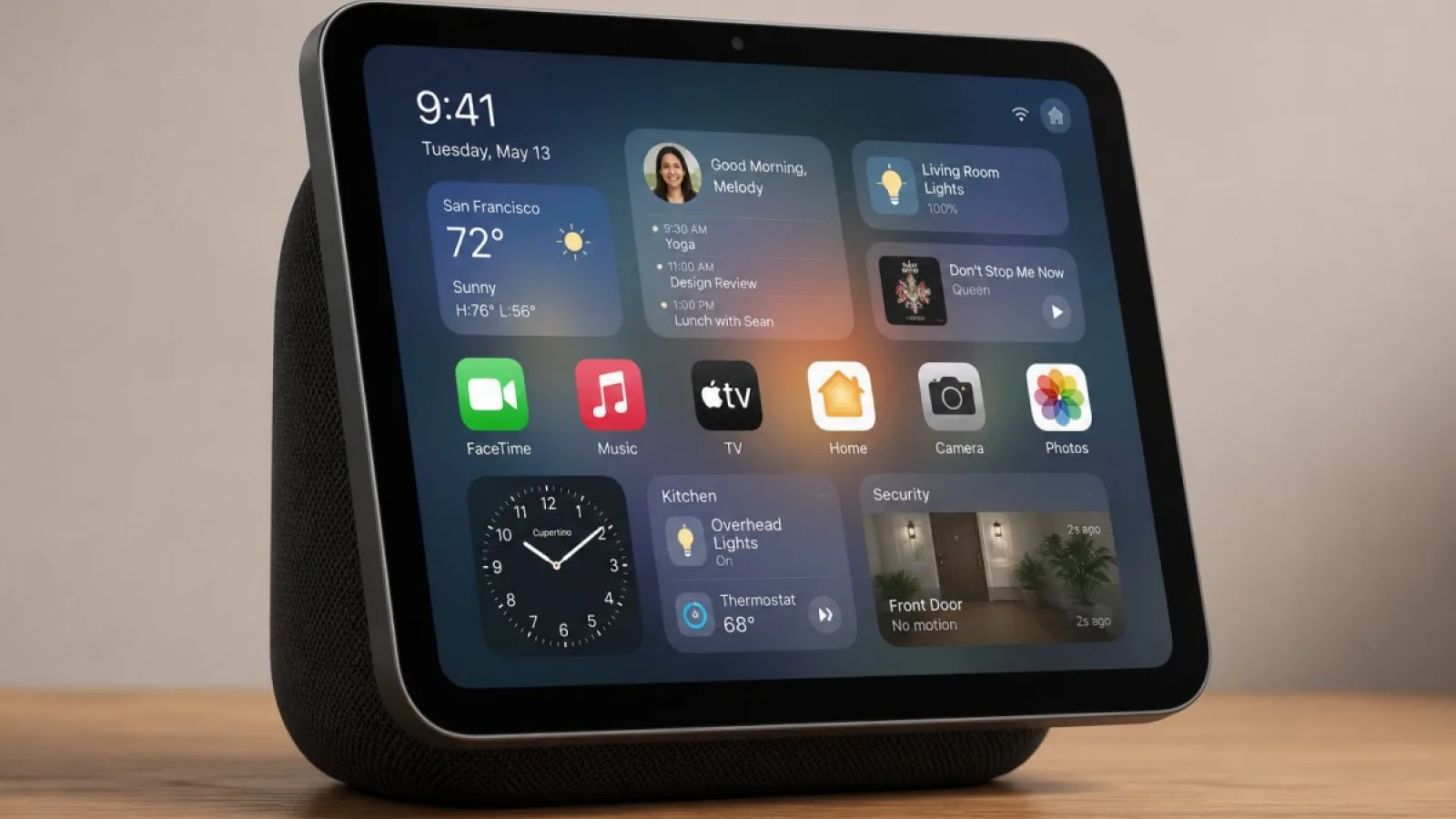 Boxa smart Apple Home Hub este așteptată în octombrie și îi aflăm dotările, are ecran de 7 inch
