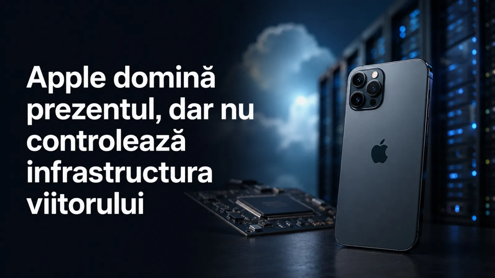 Apple domină prezentul, dar nu controlează infrastructura viitorului