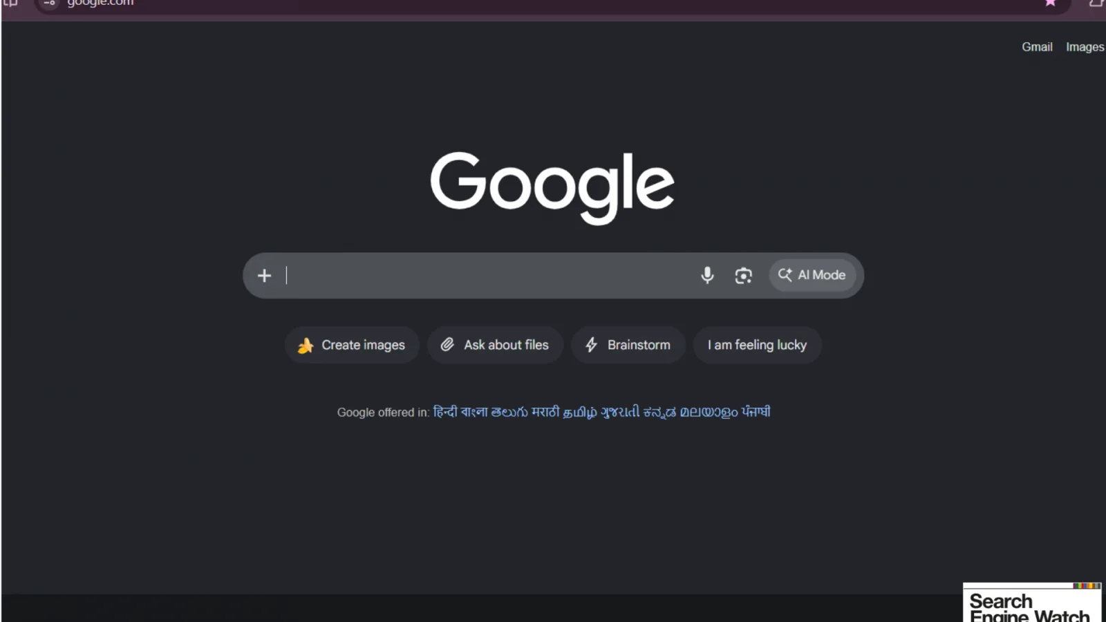 Google testează homepage-ul fără butonul „Google Search” - „I’m Feeling Lucky” rezistă însă stoic