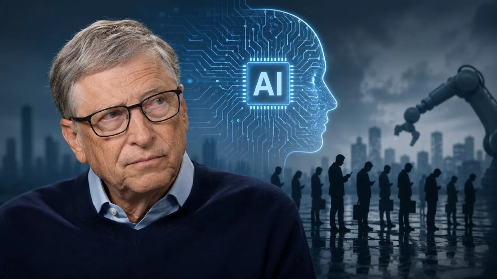 Bill Gates avertizează că lumea nu are un plan pentru era AI: joburi pierdute, riscuri de securitate și taxe pentru roboți