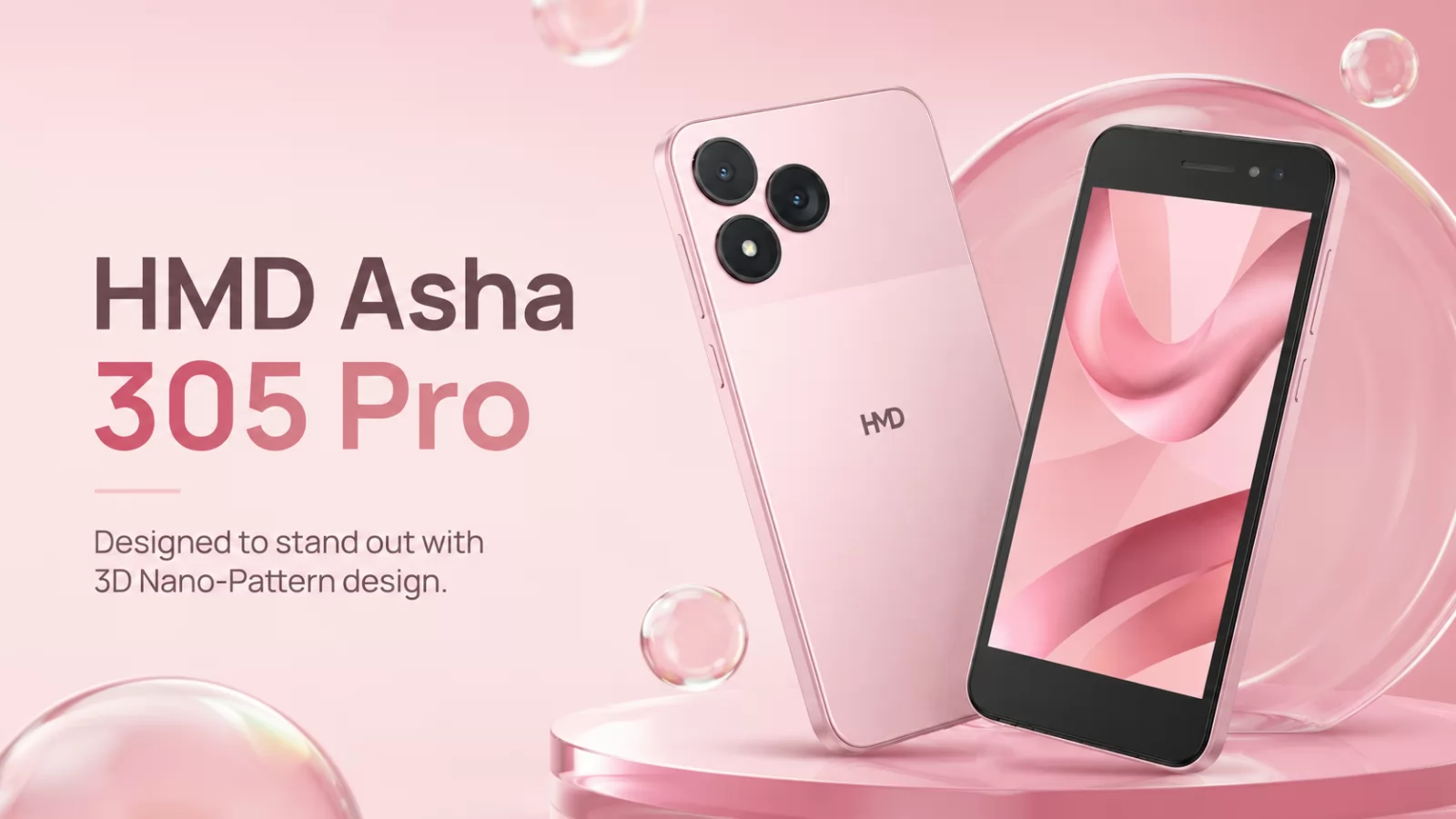 HMD Asha 305 Pro păstrează jack-ul și bateria detașabilă, dar specificațiile sunt fără pretenții