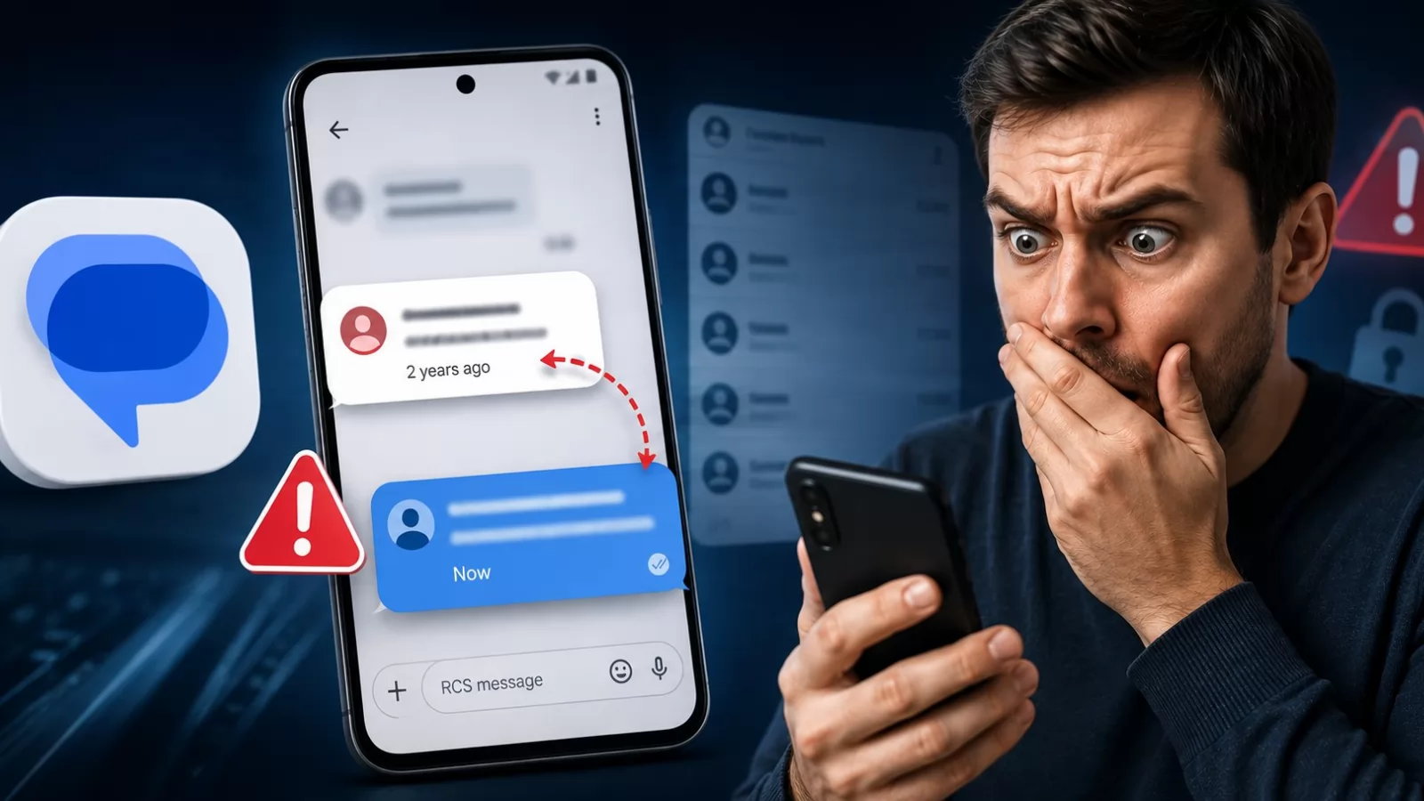 Un bug Google Messages îi pune pe utilizatori în situații stânjenitoare: conversații private ajung la alți destinatari