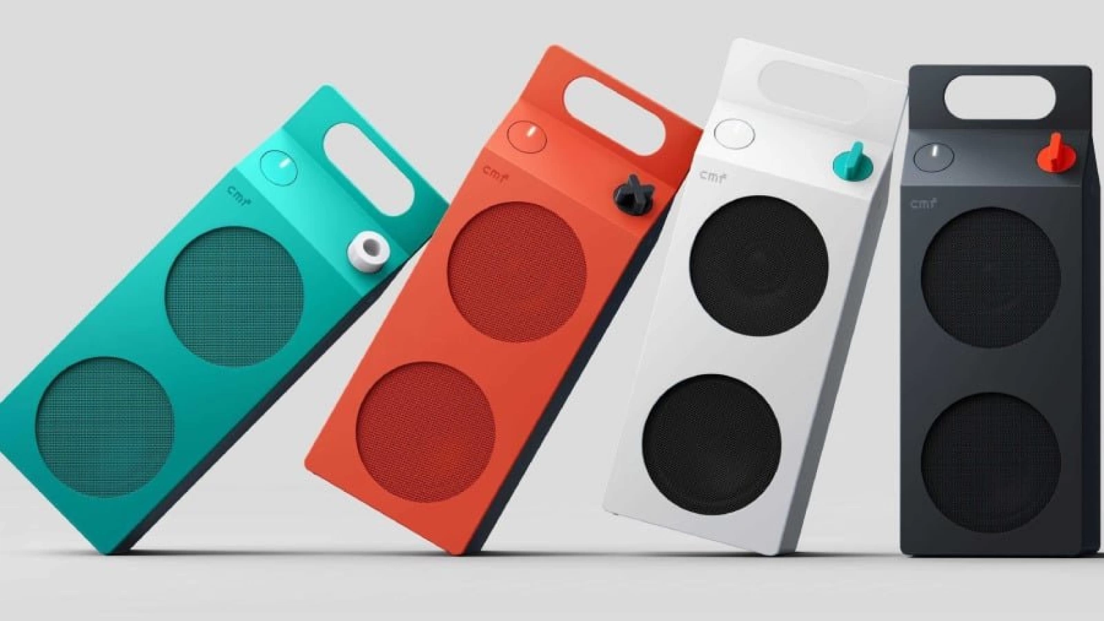 CMF intră în zona boxelor portabile cu Speaker S și Speaker M, cu design inspirat de cutiile de lapte; Ce oferă?