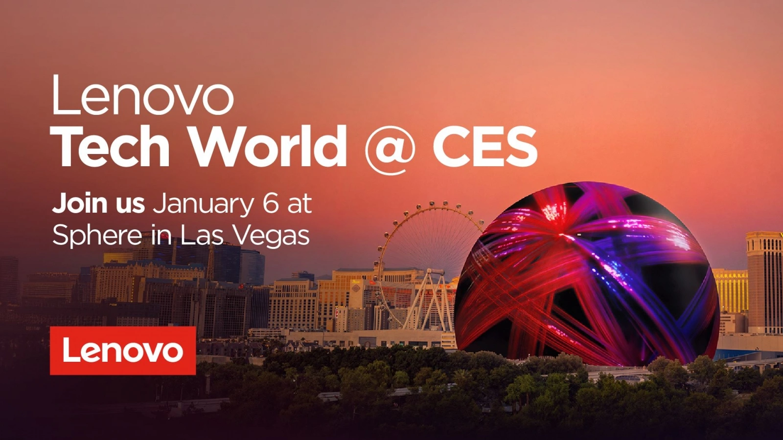 Lenovo Tech World revine la CES 2027: Prezentare grandioasă la Sphere și o nouă viziune axată pe conceptul Human + AI