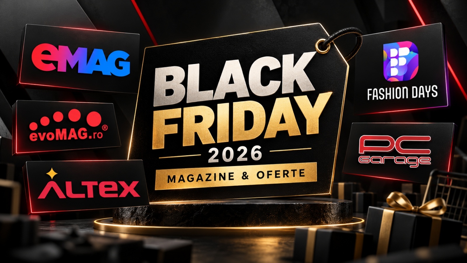 Listă magazine Black Friday 2026; Informații despre reduceri și data de ...
