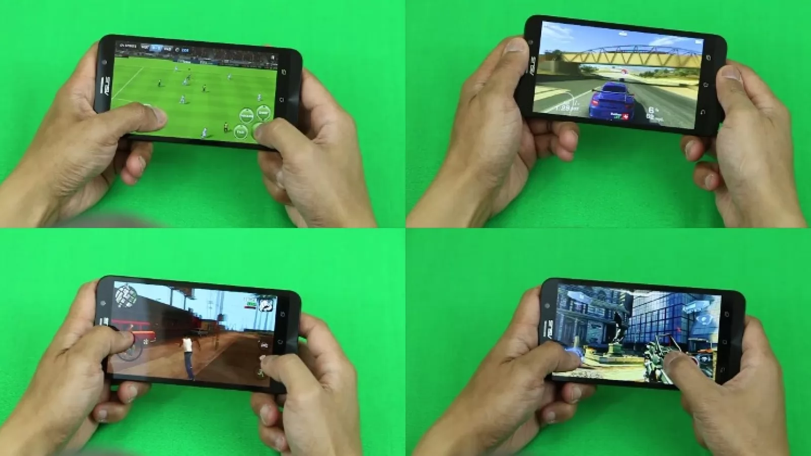 ASUS ZenFone 2 îşi foloseşte din plin cei 4 GB RAM pentru a face trecerea rapidă între jocuri cu grafică 3D (Video)