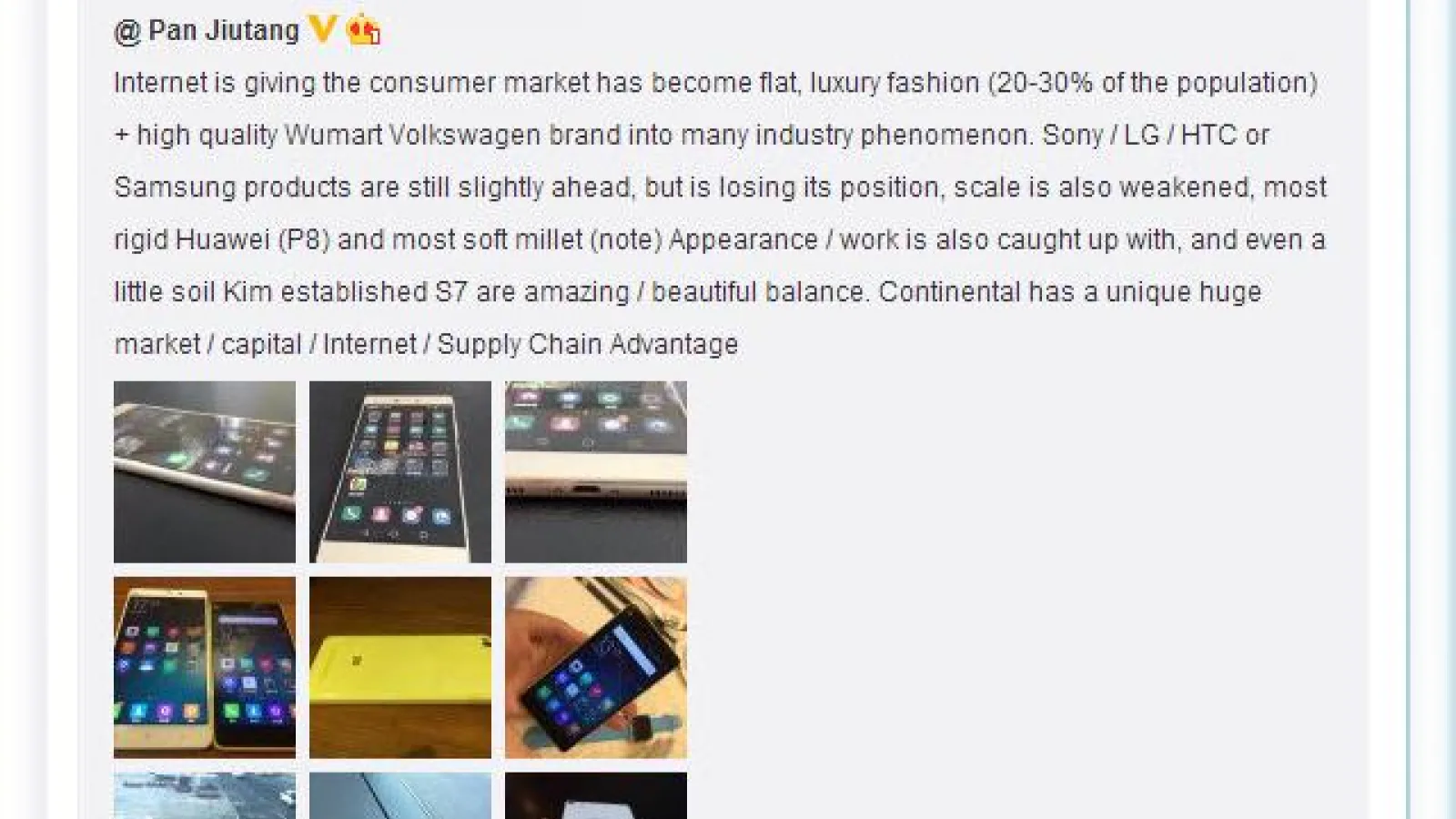 Câteva dintre specificațiile lui Huawei Nexus sunt dezvăluite de analistul chinez Pan Jiutang