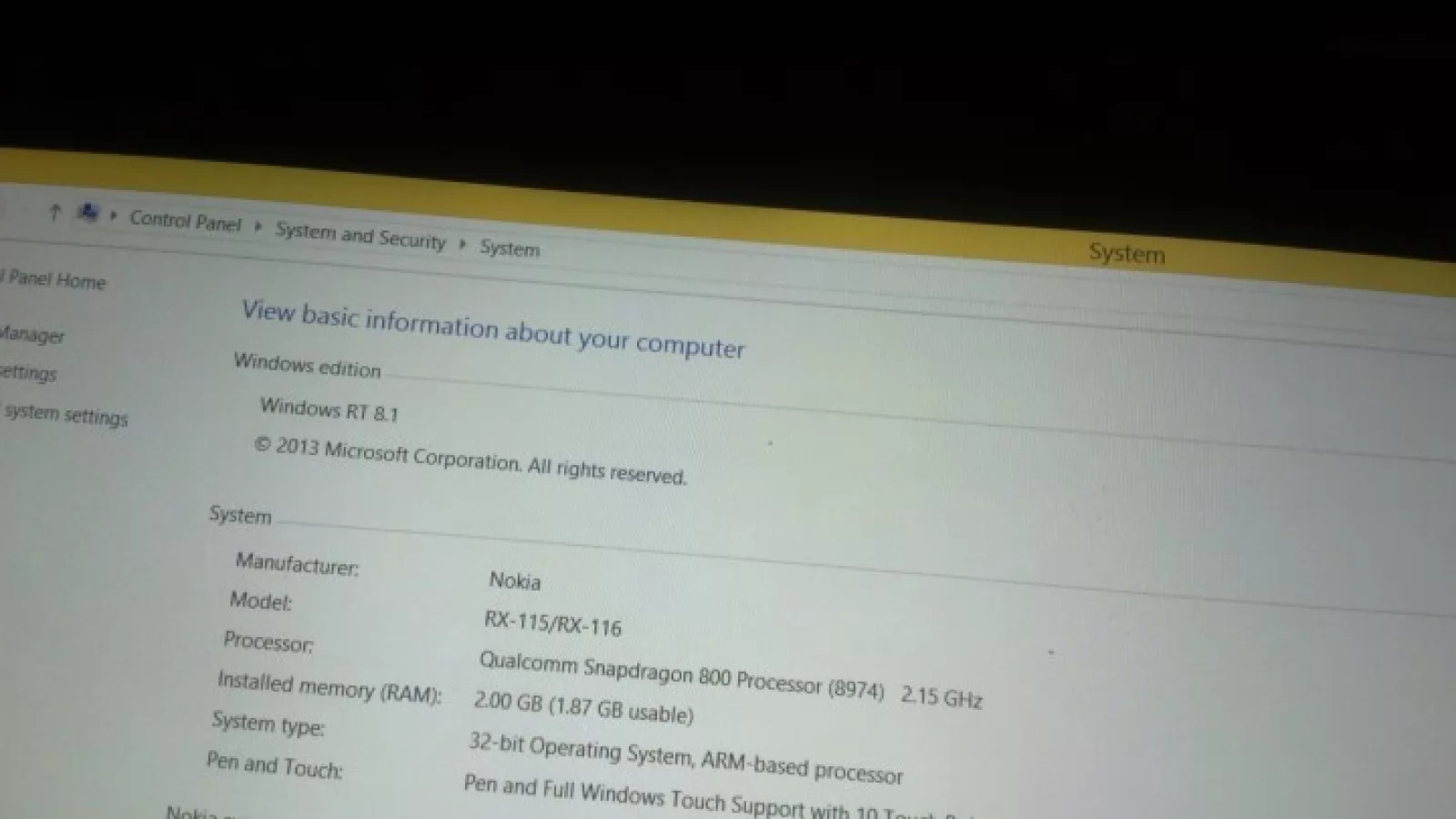 O tabletă Nokia Lumia nelansată apare în imagini; Urmaşul lui Lumia 2520 avea cameră Pureview şi procesor Snapdragon 800