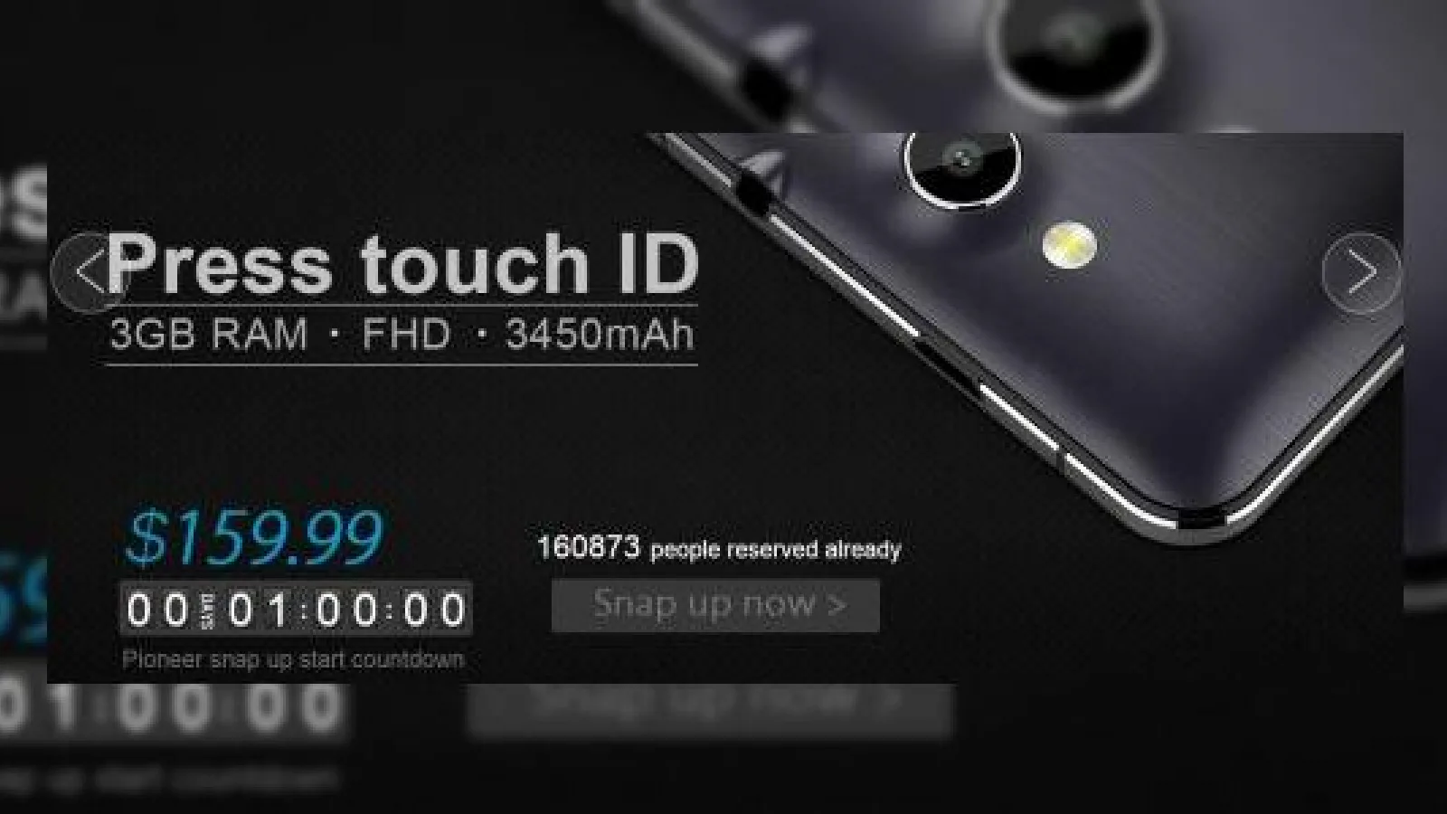 Elephone P7000 intră la vânzare în mai puțin de o oră; poate fi achiziționat pentru doar 650 lei