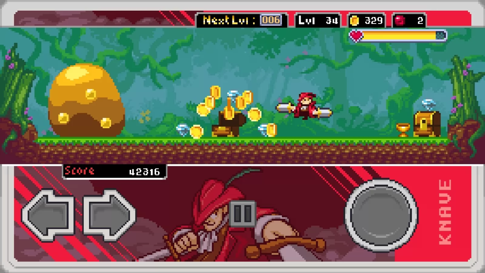 Slayin Review (Sony Xperia E4g): un joc de modă veche, un side scroller cu elemente de RPG de GameBoy (Video)