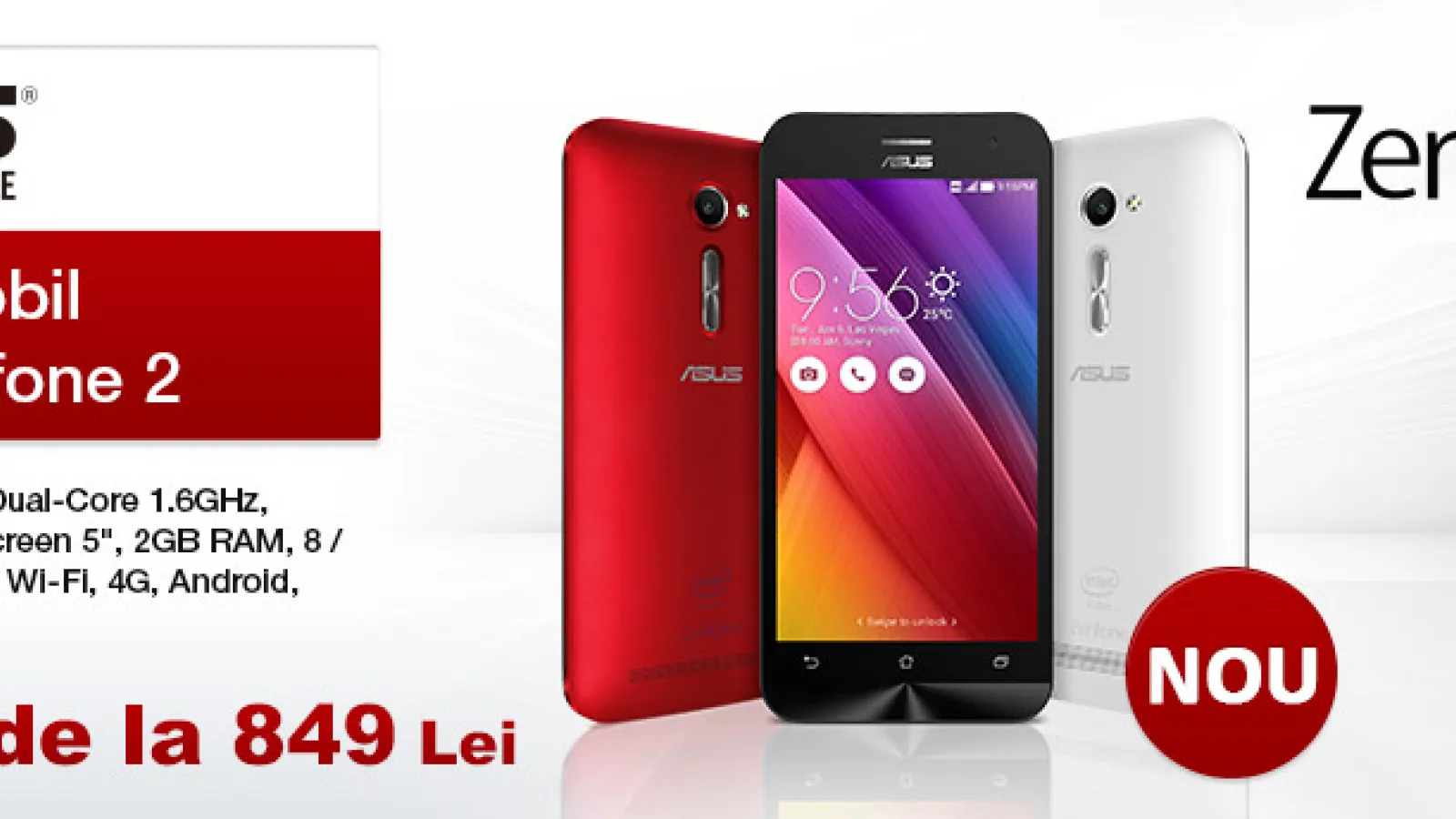 Asus ZenFone 2 ZE500 disponibil la evoMAG.ro cu prețuri ce pornesc de la 849 lei