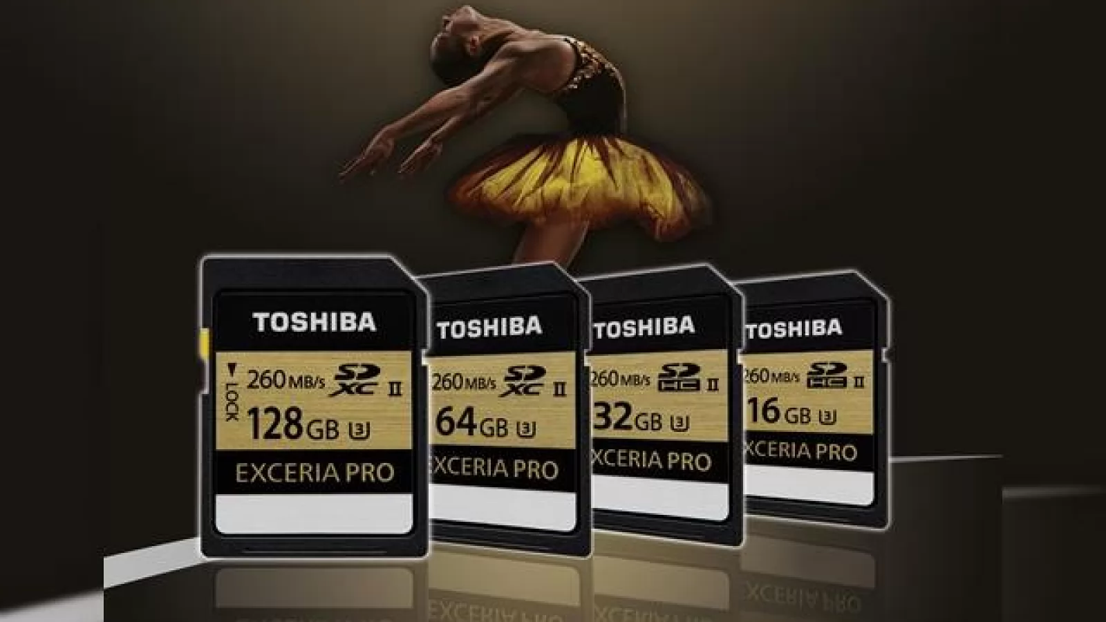 Toshiba lansează cardurile SD Exceria Pro în variante de 64 și 128 GB