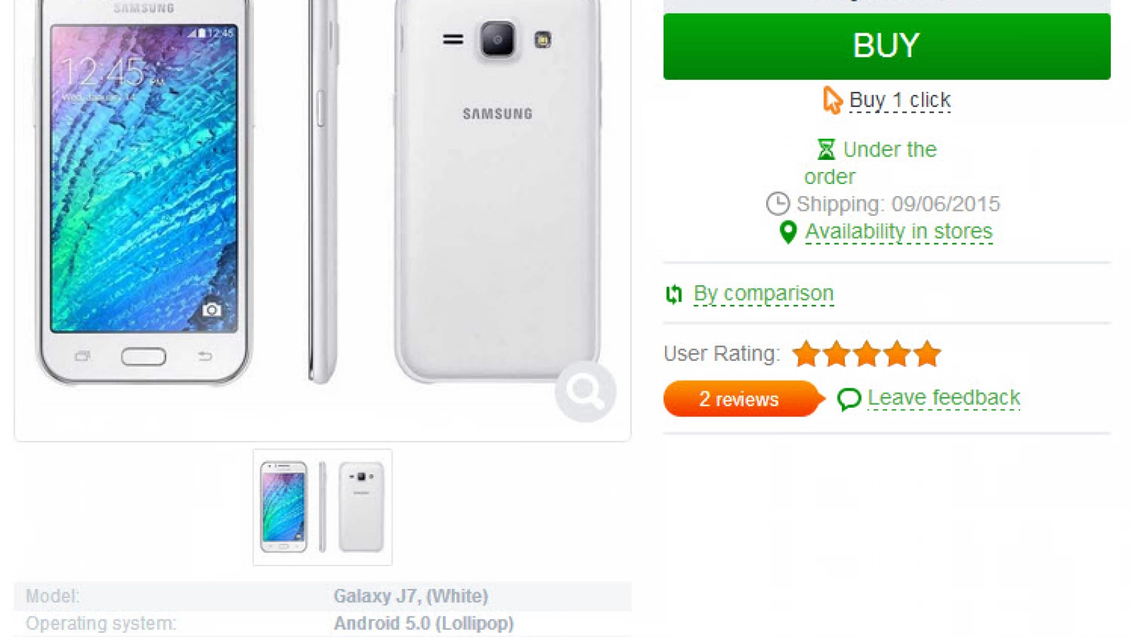 Samsung Galaxy J7 îşi face apariţia la un retailer din Kazahstan, confirmând din nou dotările sale midrange