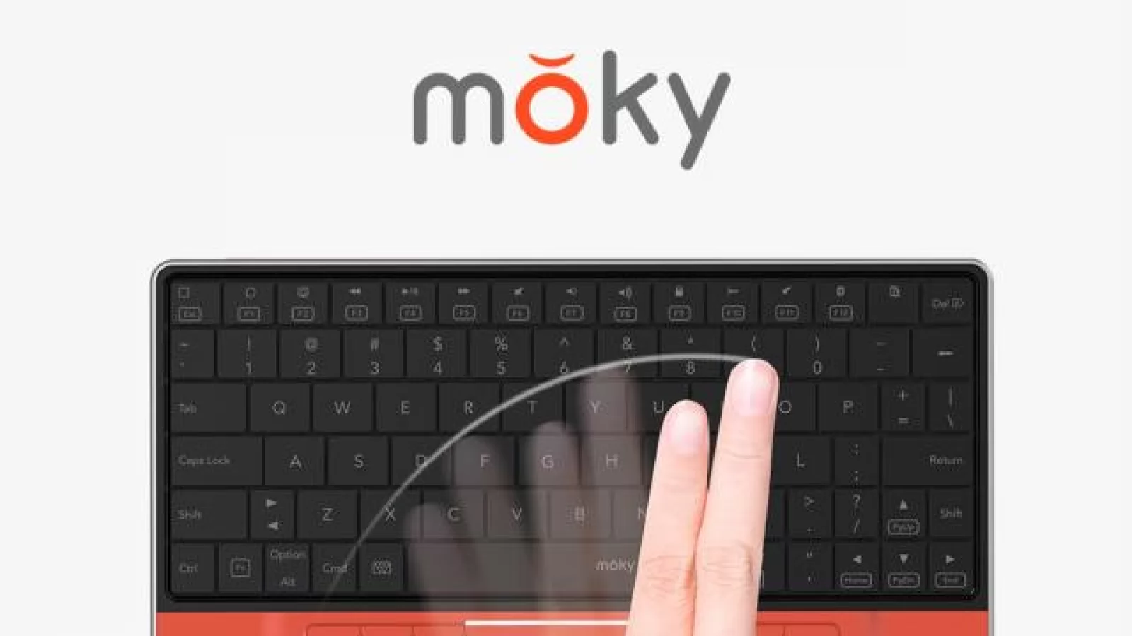 Moky este o tastatură cu touchpad invizibil integrat şi suport pentru gesturi, proiect de succes pe Indiegogo (Video)
