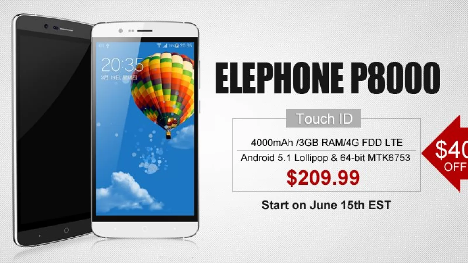 Elephone P8000 va costa 170$ începând de marți, 15 iunie; iată de unde se poate achiziționa telefonul