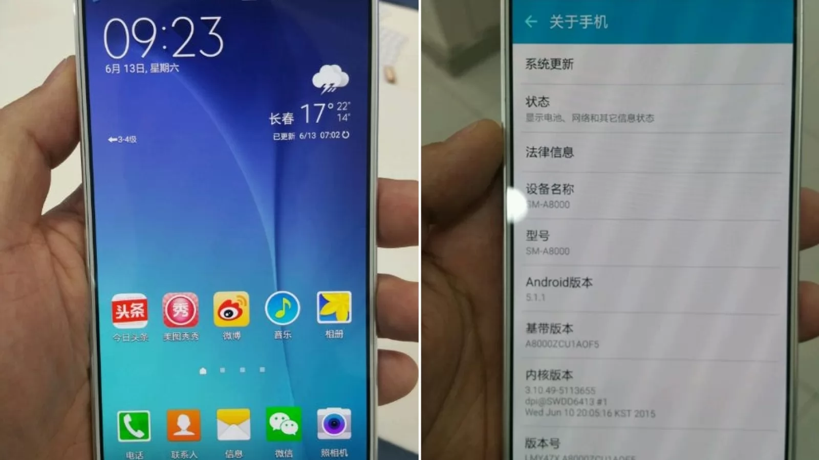 Samsung Galaxy A8 ni se devăluie într-o serie completă de fotografii; phablet de 5.7 inch cu grosime de doar 5.9 mm