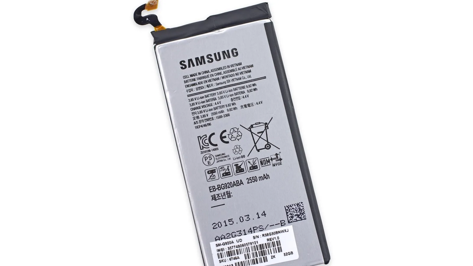 Samsung lucrează la noii baterii Lithium-Ion ce promit dublarea autonomiei oferită de cele actuale
