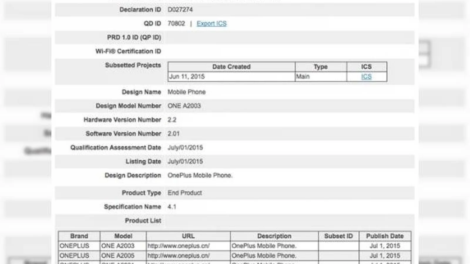 Agenția Bluetooth SIG certifică trei modele OnePlus 2; posibil versiuni cu 3 și 4 GB RAM
