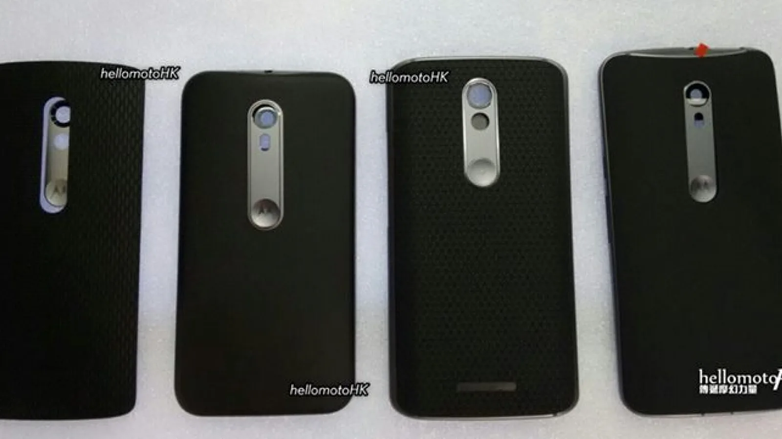 Seria de noi terminale Motorola pe anul 2015 pozează într-o scăpare de zile mari