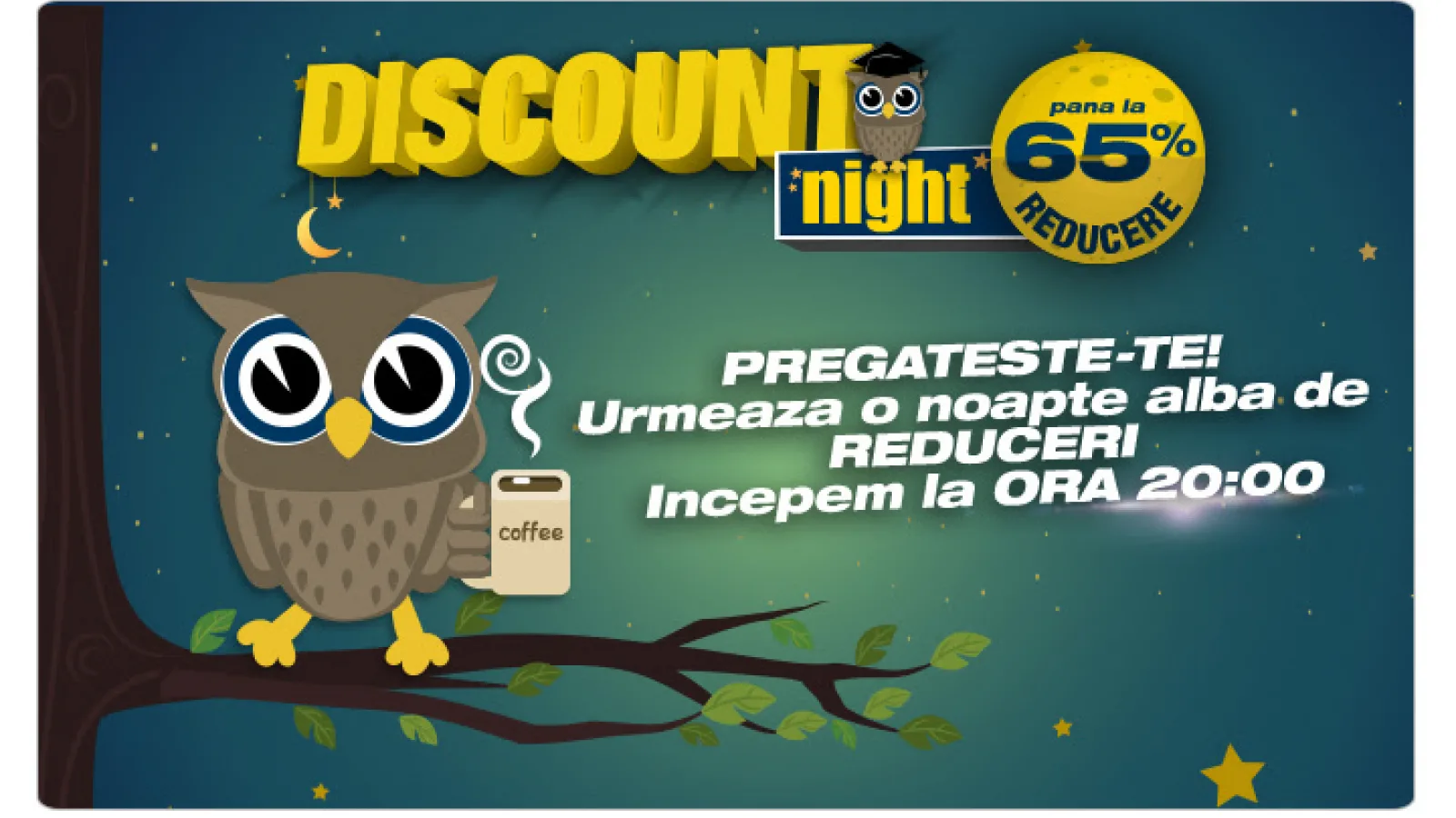 Flanco ne pregătește reduceri de până la 65% în această seară; startul se dă la ora 20:00