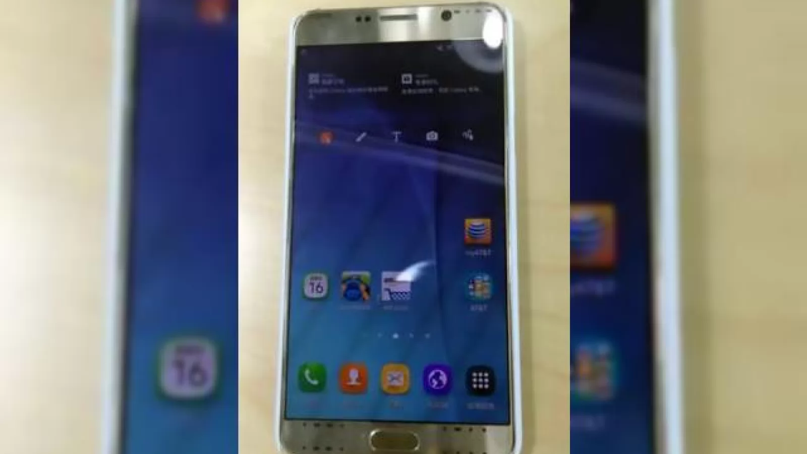 Fotografii cu Samsung Galaxy Note 5 în varianta prototip fac înconjurul mediului online