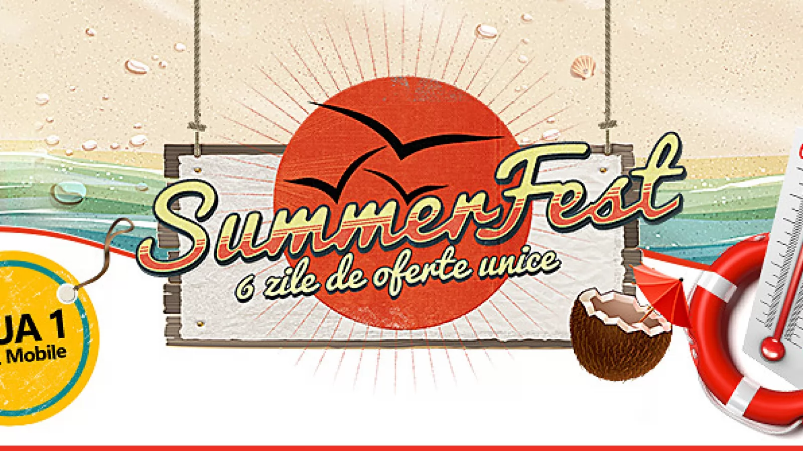 eMAG dă startul campaniei Summer Fest, promoție ce are loc în perioada 27 iulie - 1 august