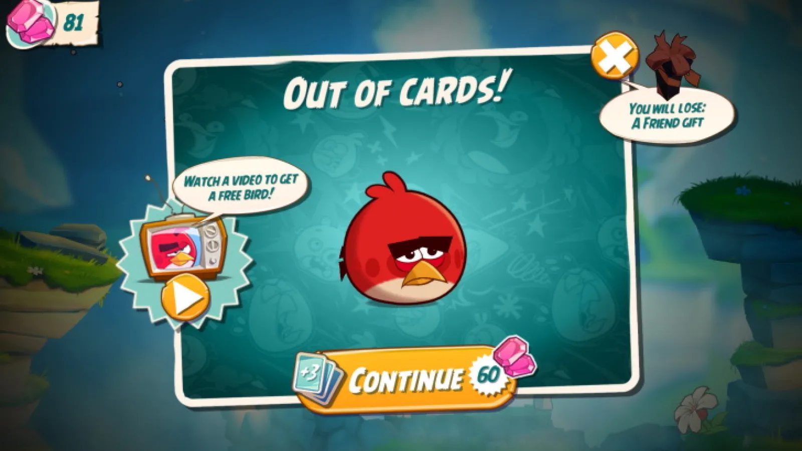 Angry Birds 2 lansat oficial, vine cu o mulţime de ”in app purchases”