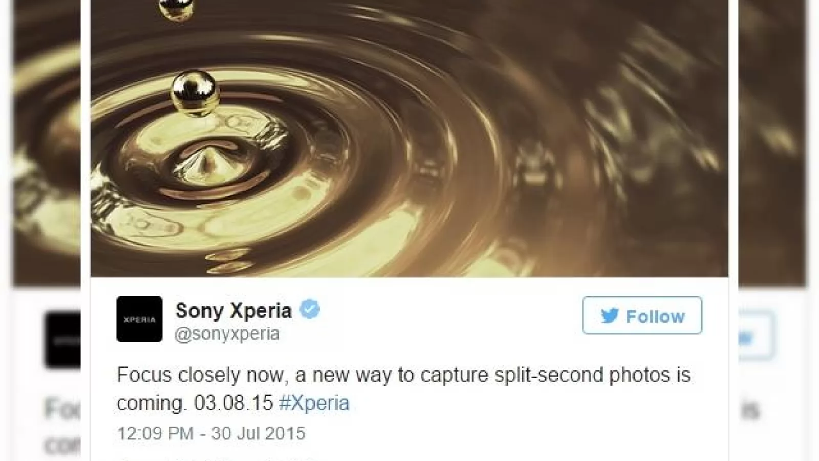 Sony pregătește lansarea unui smartphone ce va aduce un senzor foto de top; 3 august este ziua dezvăluirii!