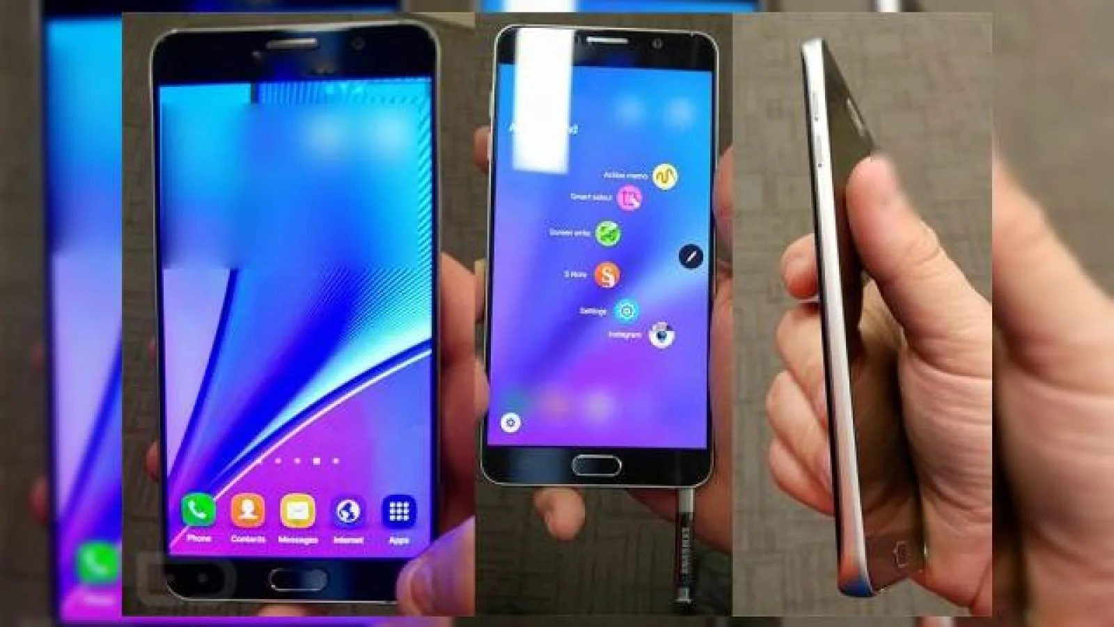 Cele mai proaspete fotografii cu Samsung Galaxy Note 5 sunt aici; sistemul de eliberare a stylus-ului s-a schimbat