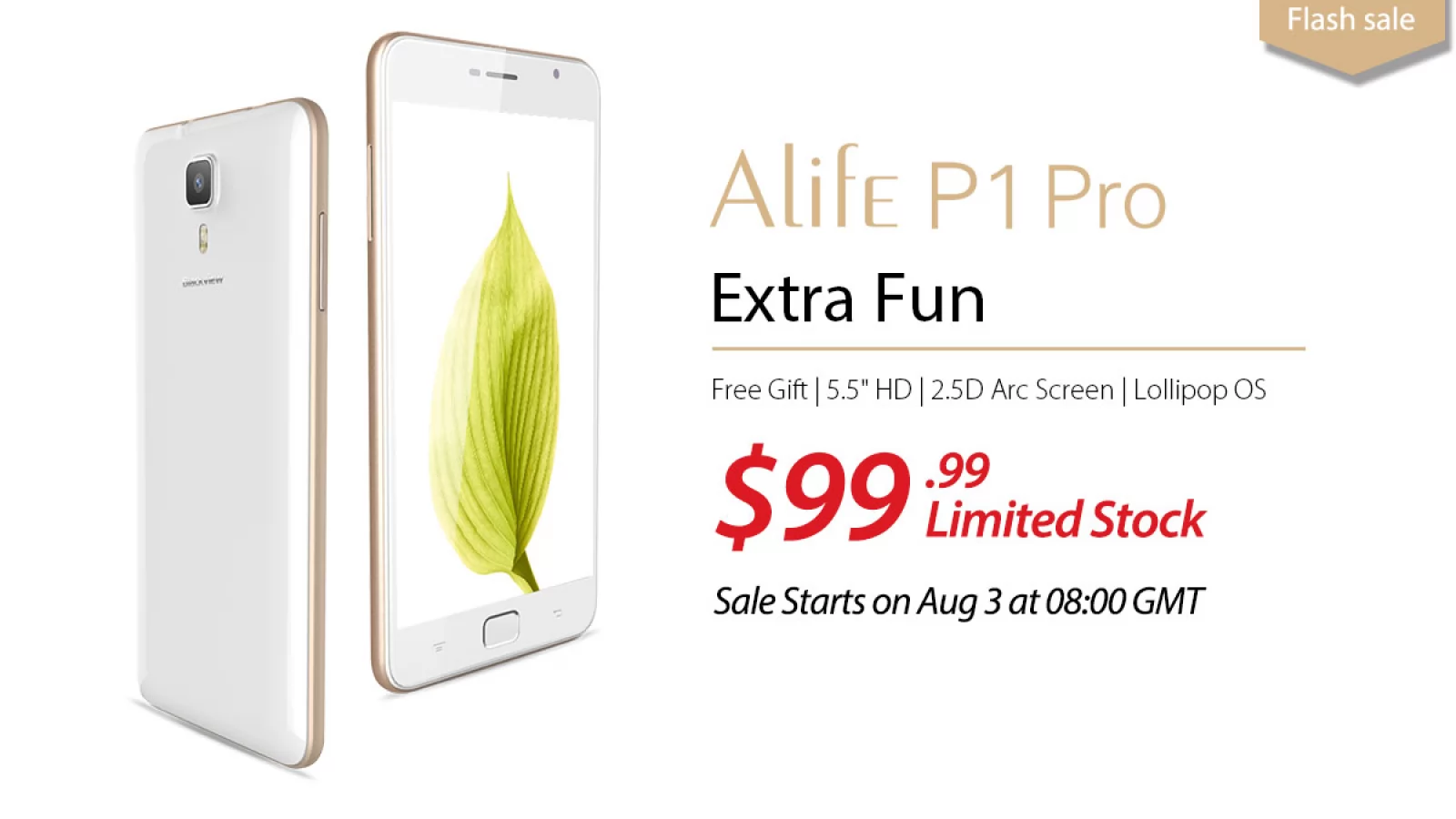 Blackview Alife A1 Pro e probabil telefonul cel mai accesibil cu scanner de amprente şi ecran 2.5D; Costă doar 99 de dolari
