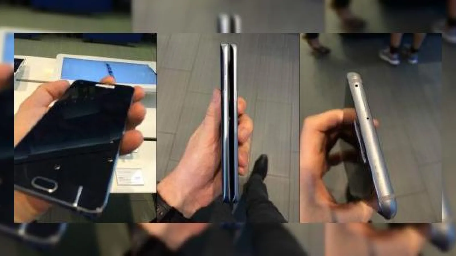 Noi fotografii cu Samsung Galaxy Note 5 și Galaxy S6 Edge Plus apar pe web