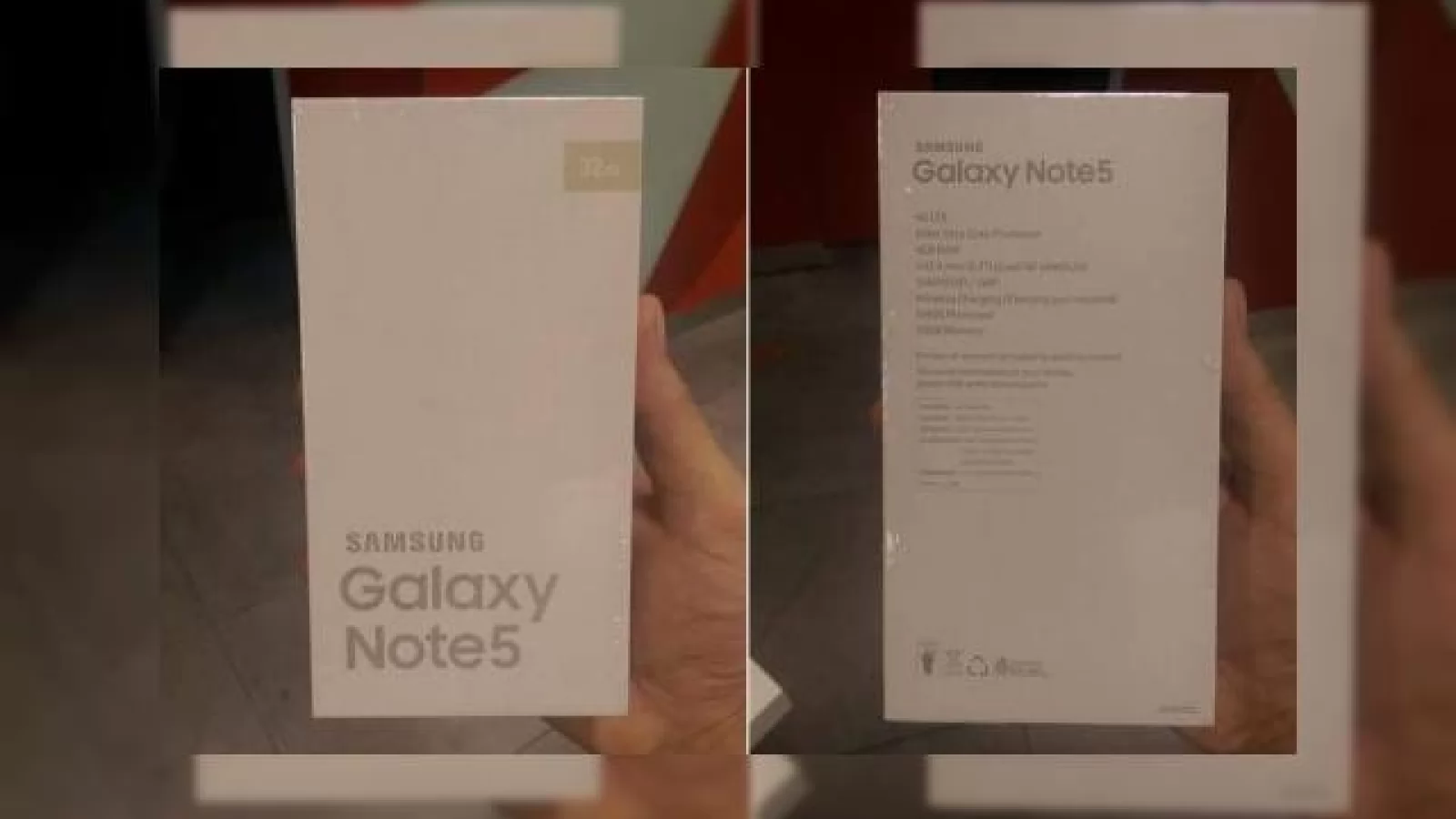Ambalajul de retail în care va sosi Samsung Galaxy Note 5 apare în fotografii; aflăm și câteva dintre specificații