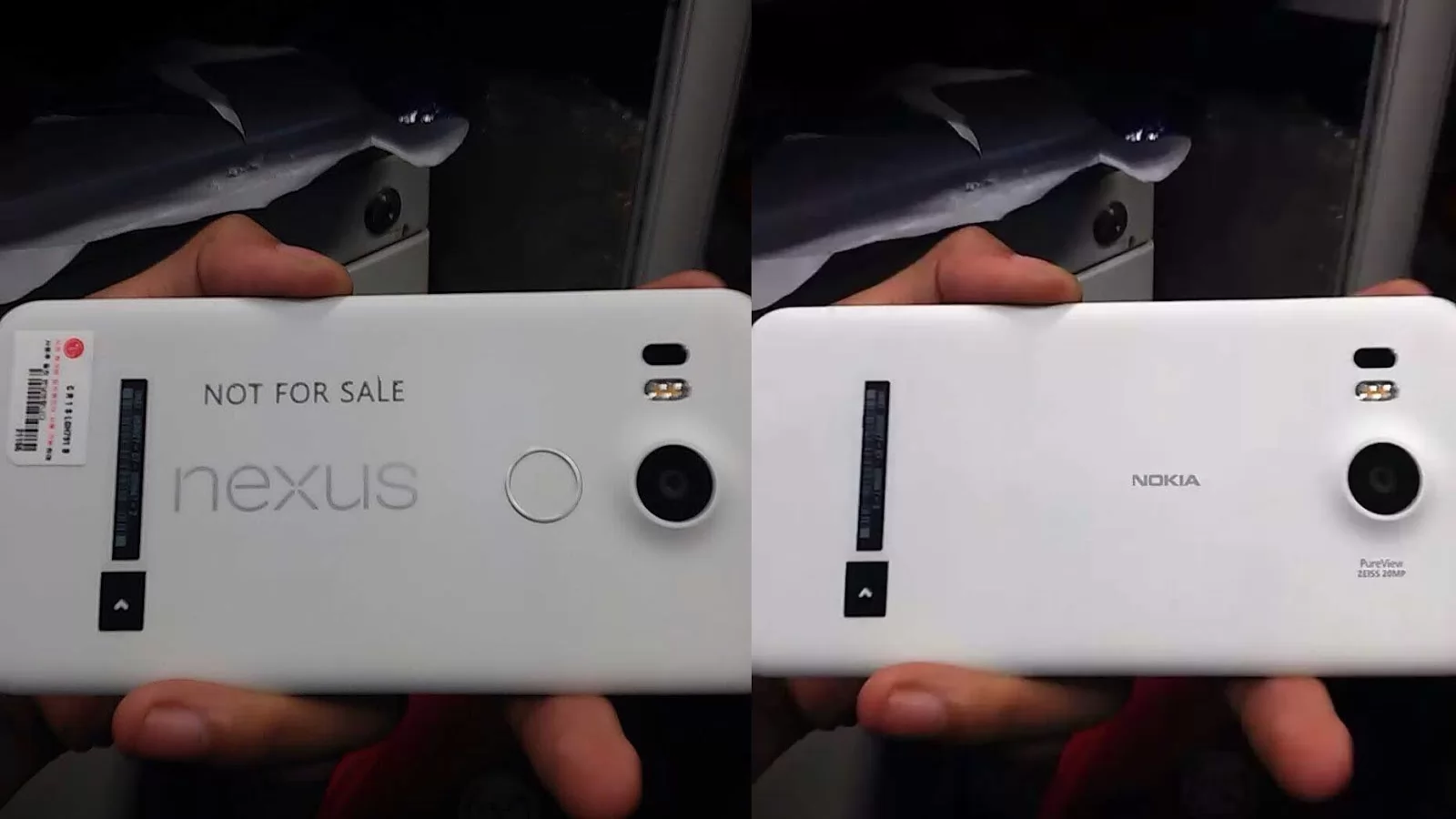Acea "primă fotografie cu Nexus 5 2015" ar putea fi un fals; Acelaşi model descoperit pe web cu branding Lumia